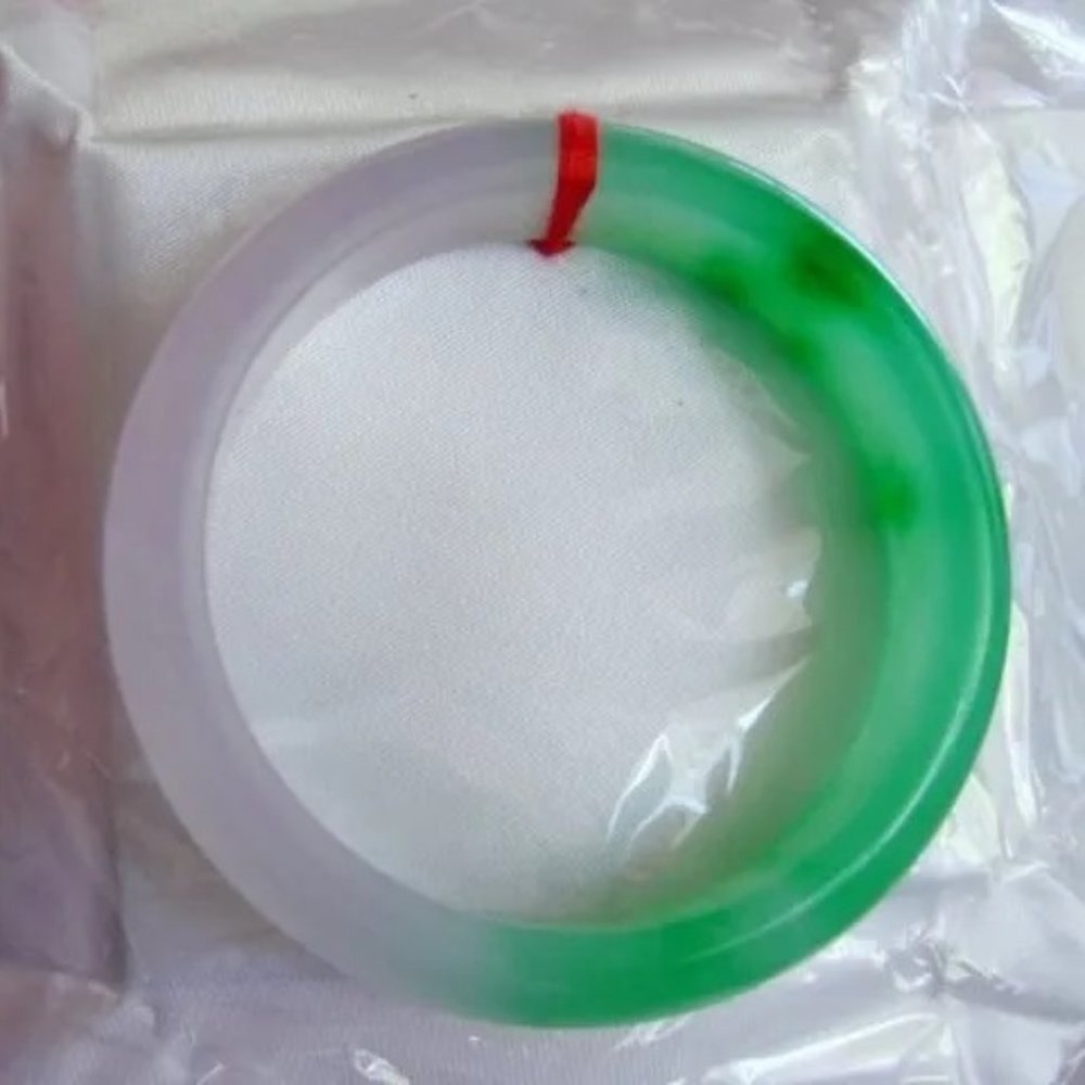 Natural Jadeite Jade Bangle JBA-B Size 7.25